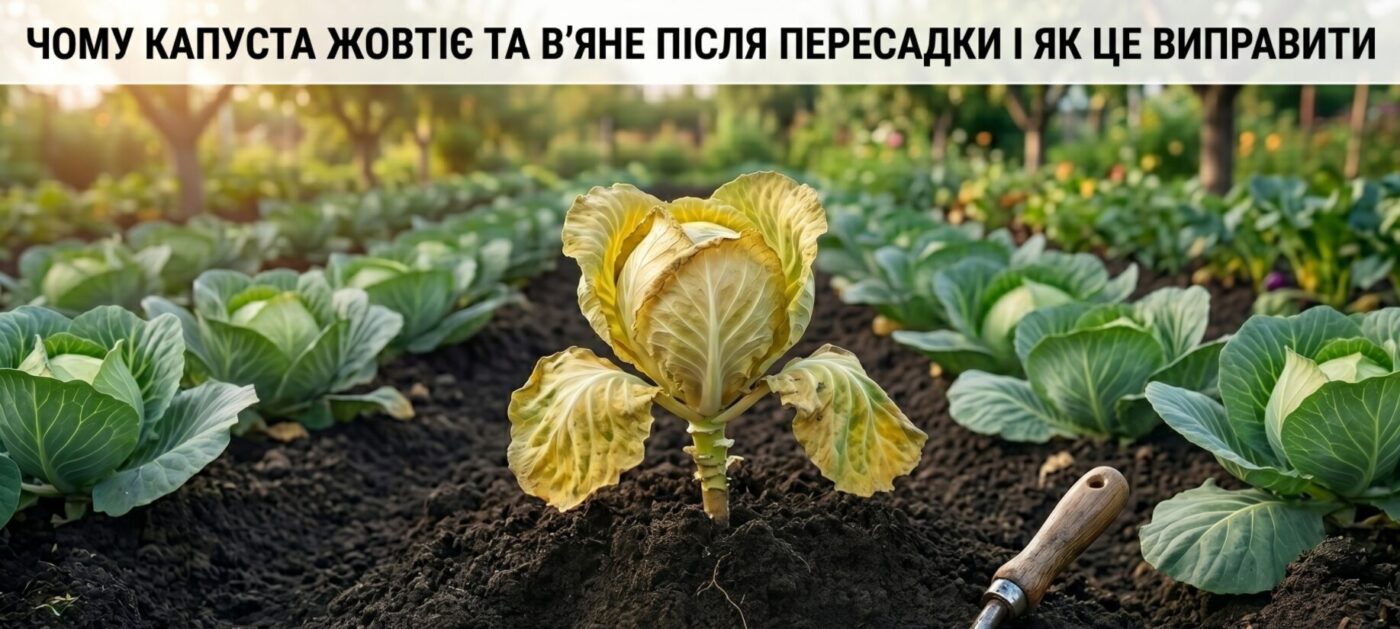 Не добрива з магазину: як я оживила капусту після висадки